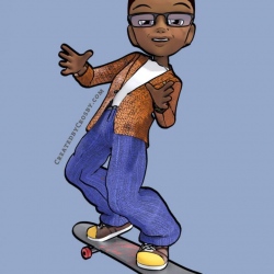 Coloring Book-Ujamaa-color-Skate